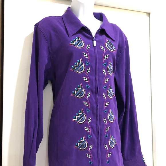 Bob Mackie jacket size large - Picture 2 of 8